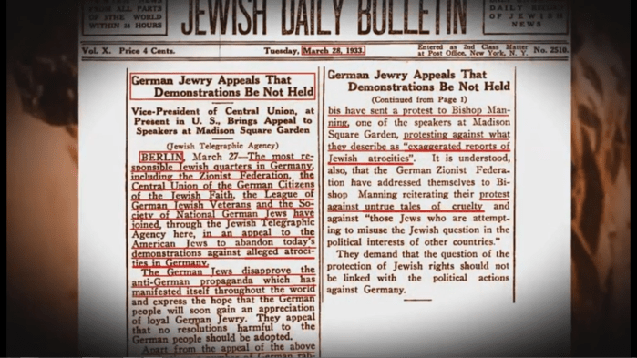 german jewry appeals that demonstrations not be held